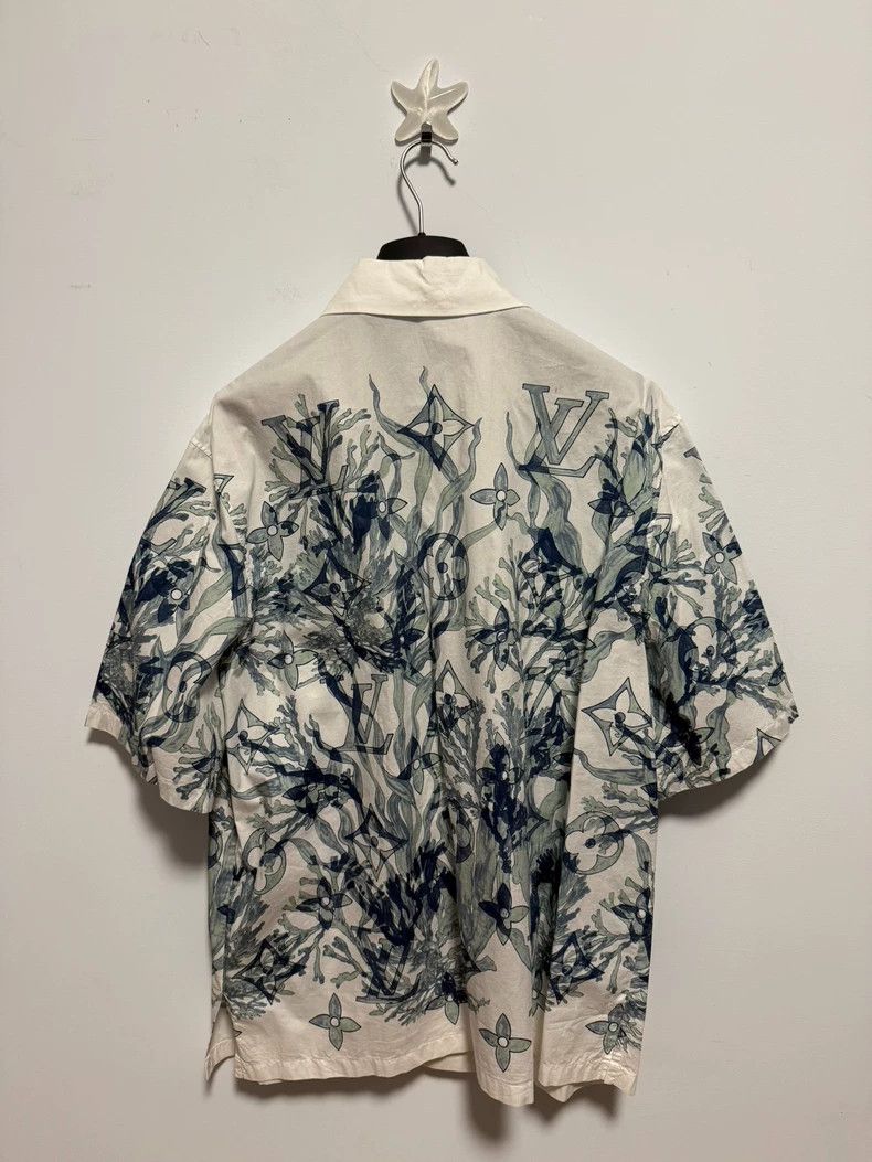 Louis Vuitton Louis VuittonFull-print seaweed short-sleeved shirt 2502-Ne Size US XL / EU 56 / 4 - 2 Thumbnail
