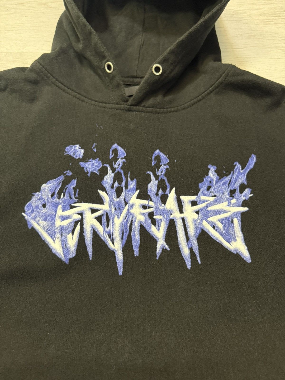Revenge Revenge Very Rare Flames Skull Hoodie Size US L / EU 52-54 / 3 - 4 Thumbnail