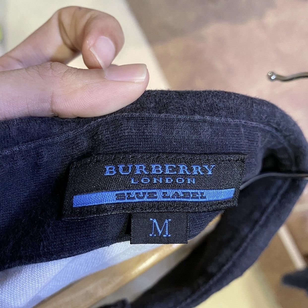 Burberry BURBERRY LONDON BLUE LABEL NOVA CHECK POLO T-SHIRT Size US M / EU 48-50 / 2 - 5 Thumbnail