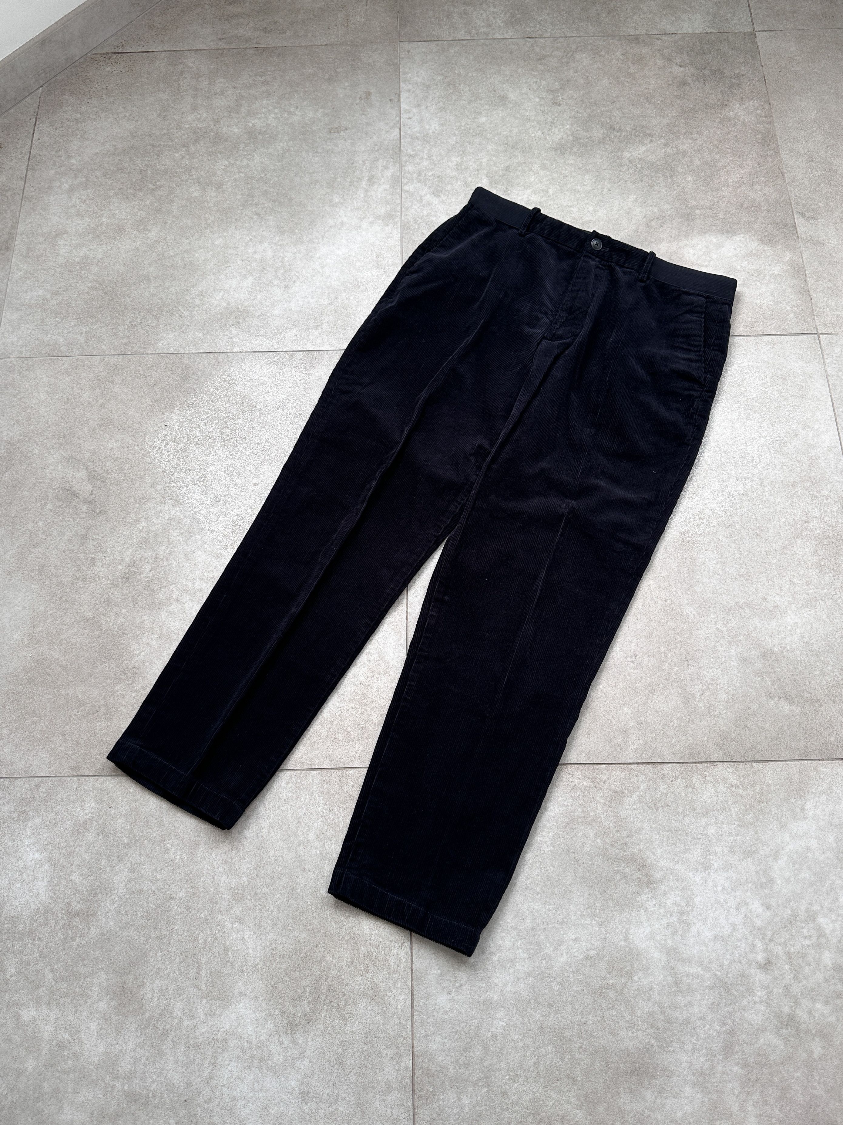 Uniqlo Uniqlo Navy Corduroy Pants Trousers Size US 33 - 1 Thumbnail