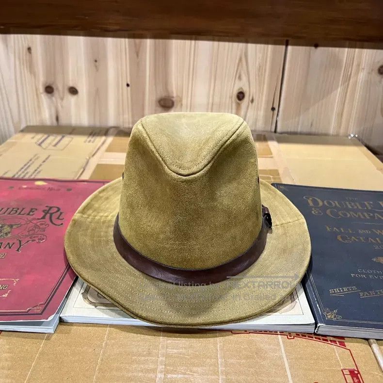 RRL Ralph Lauren RRL Ralph Lauren Suede western cowboy hat Size ONE SIZE - 1 Thumbnail