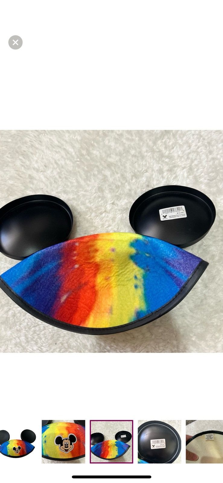 Disney Disney vintage Mickey Mouse tie dye Mouseketeer hat Size ONE SIZE - 3 Thumbnail