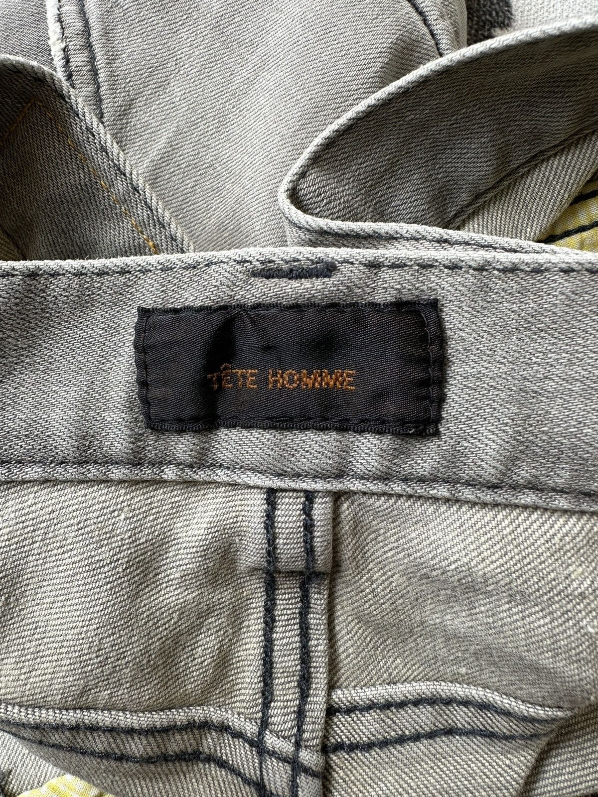 Tete Homme by Kiminori Morishita spiral two way jean