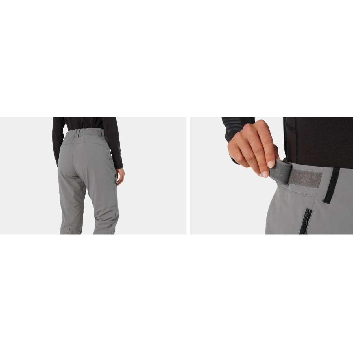 Helly Hansen NWT Helly Hansen Women’s L Odin Muninn 2.0 Shell Pants Gray Size 34" / US 12 / IT 48 - 2 Thumbnail