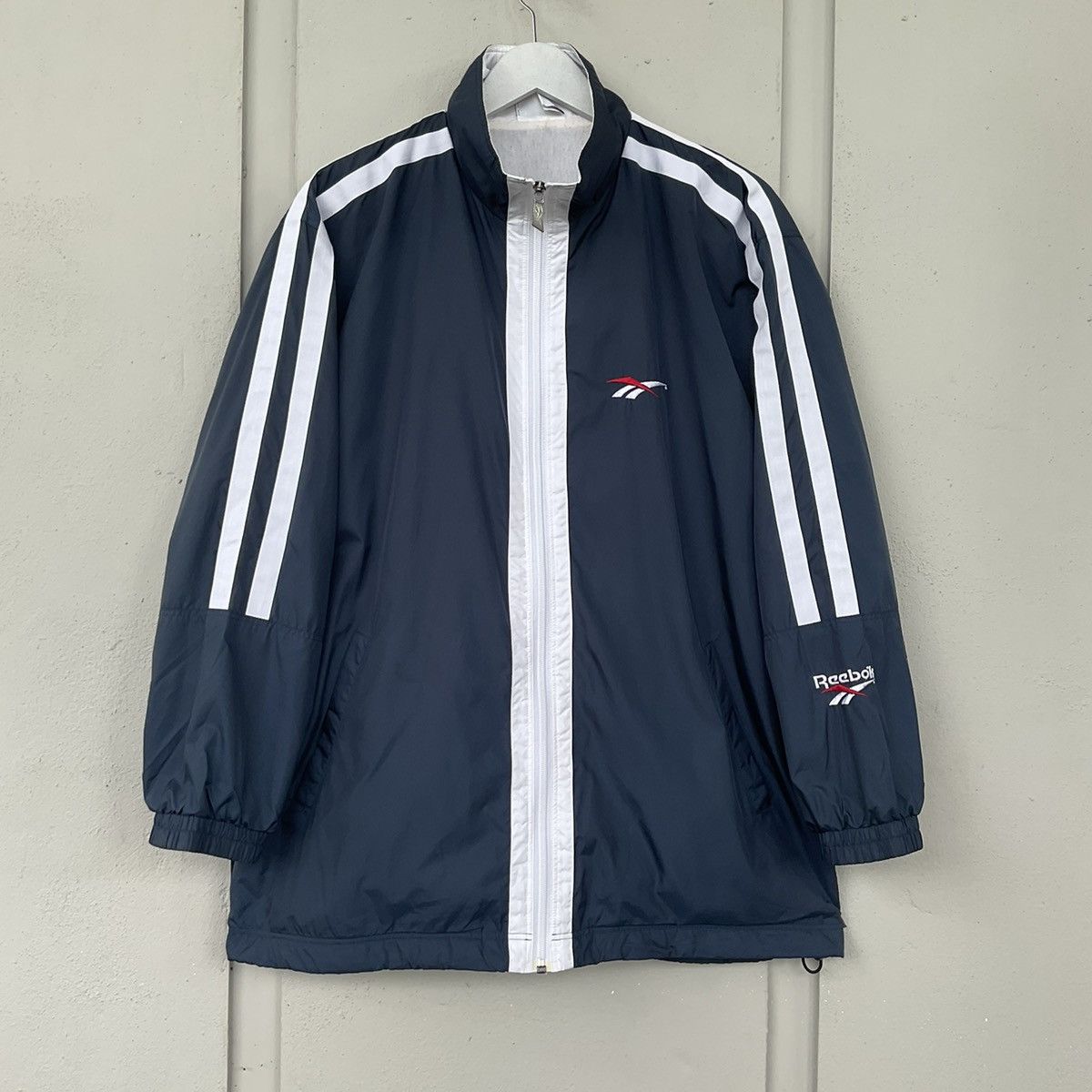 Reebok × Vintage Vintage REEBOK Track Windbreaker Jacket Size US M / EU 48-50 / 2 - 1 Thumbnail