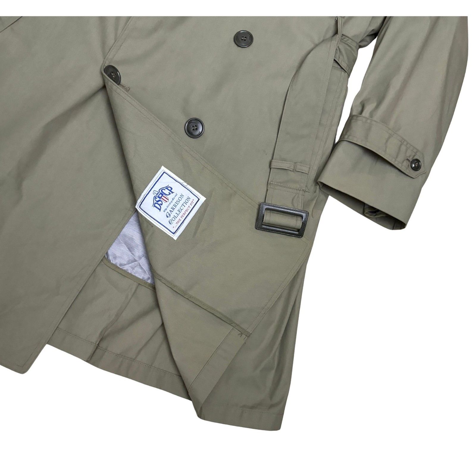 Other US ARMY NAVY MARINES DSCP Trench Coat Garrison Jacket Large Size US L / EU 52-54 / 3 - 3 Thumbnail