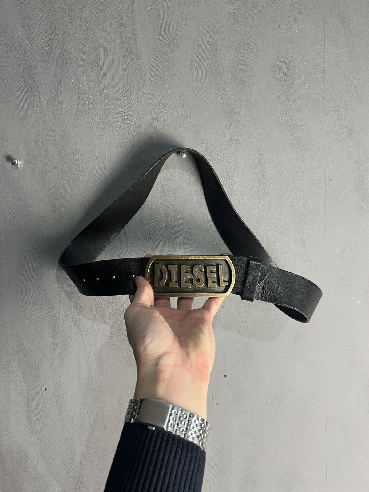 Diesel Vintage Diesel Avangarde Big Logo Belt Size ONE SIZE - 12 Thumbnail