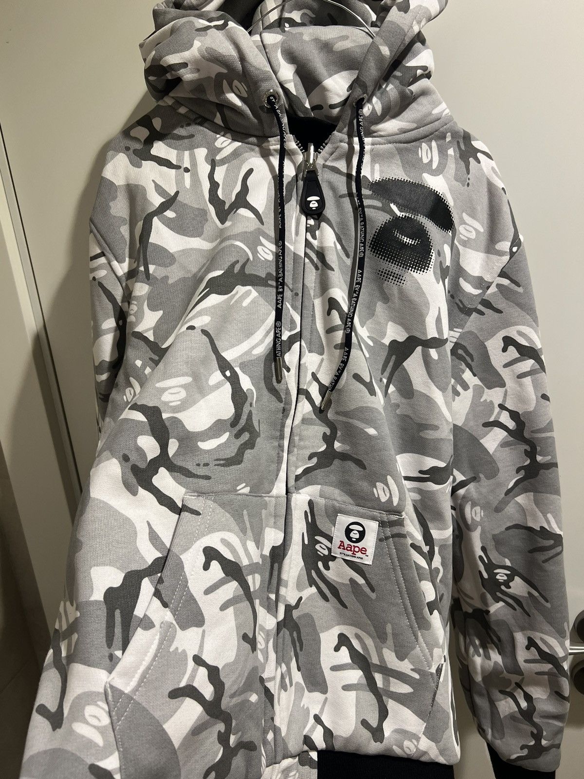Aape AAPE BY BATHING APE GRAY MONOGRAM HEAVY JACKET BRAND NEW Size US M / EU 48-50 / 2 - 2 Thumbnail