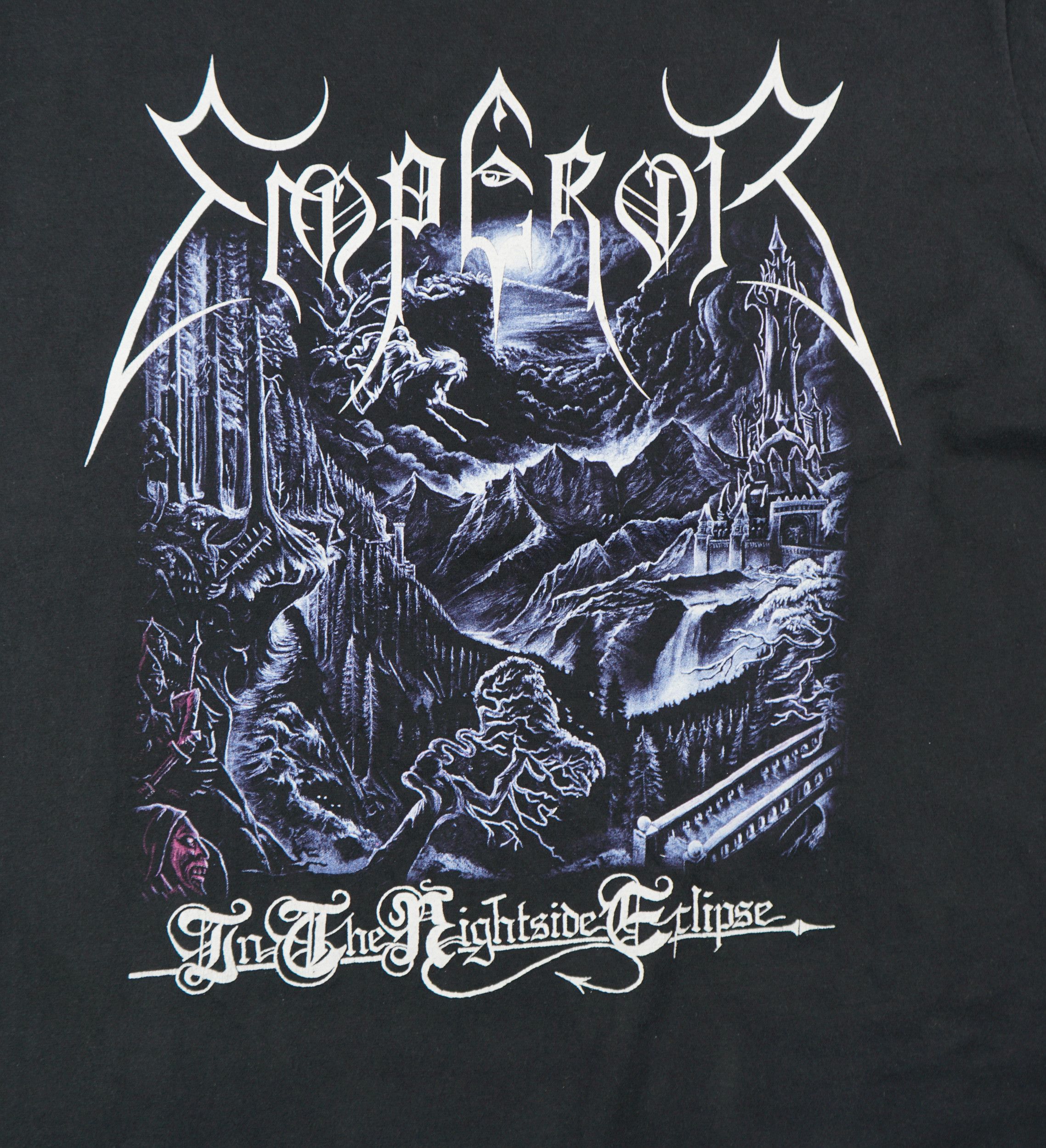 Vintage 2007 Emperor T-Shirt Black Metal | Grailed