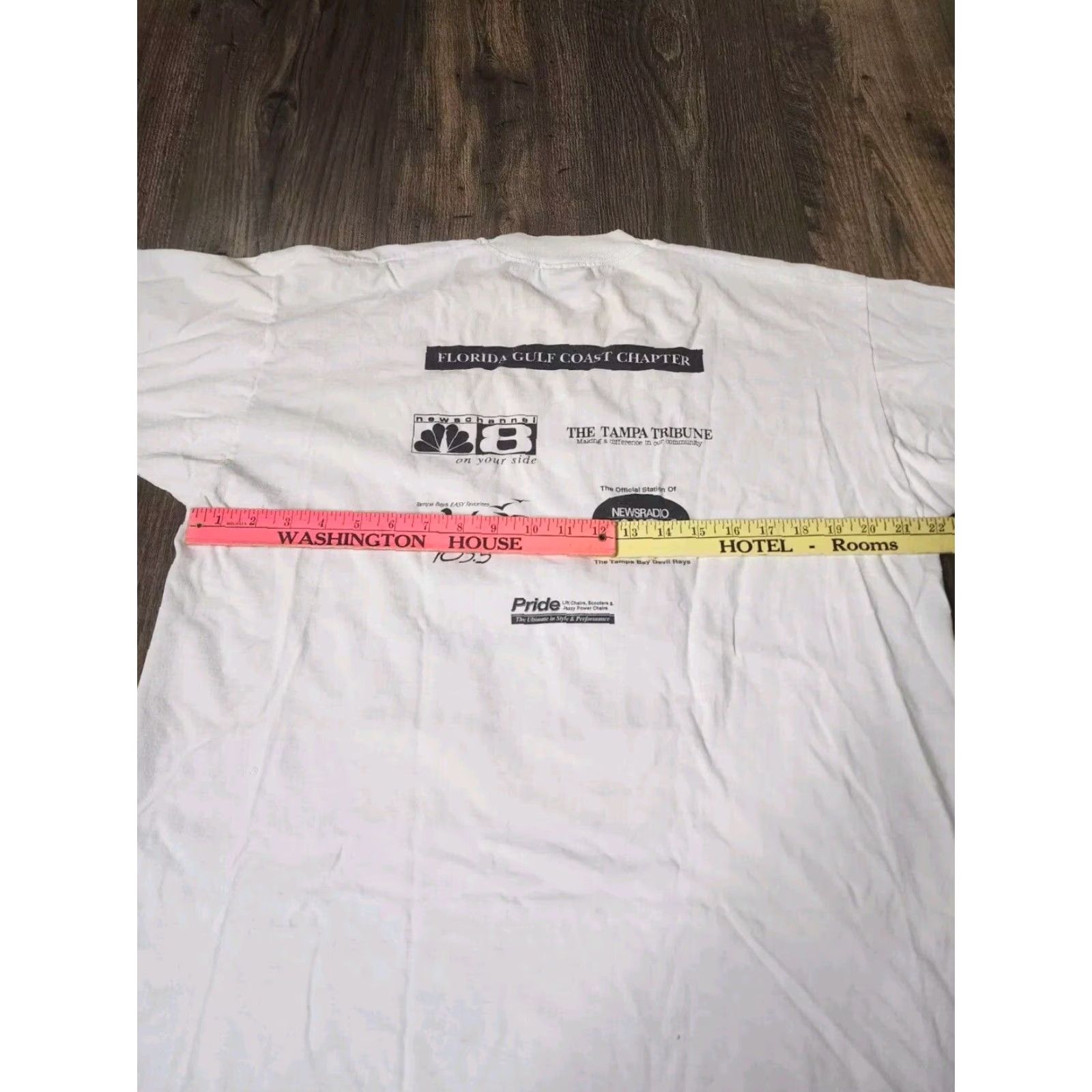 Fruit Of The Loom VINTAGE Fruit of the Loom Men's XL T-Shirt 90s MS Walk 1997 Multiple Sclerosis Graphic Cotton Size US XL / EU 56 / 4 - 2 Thumbnail