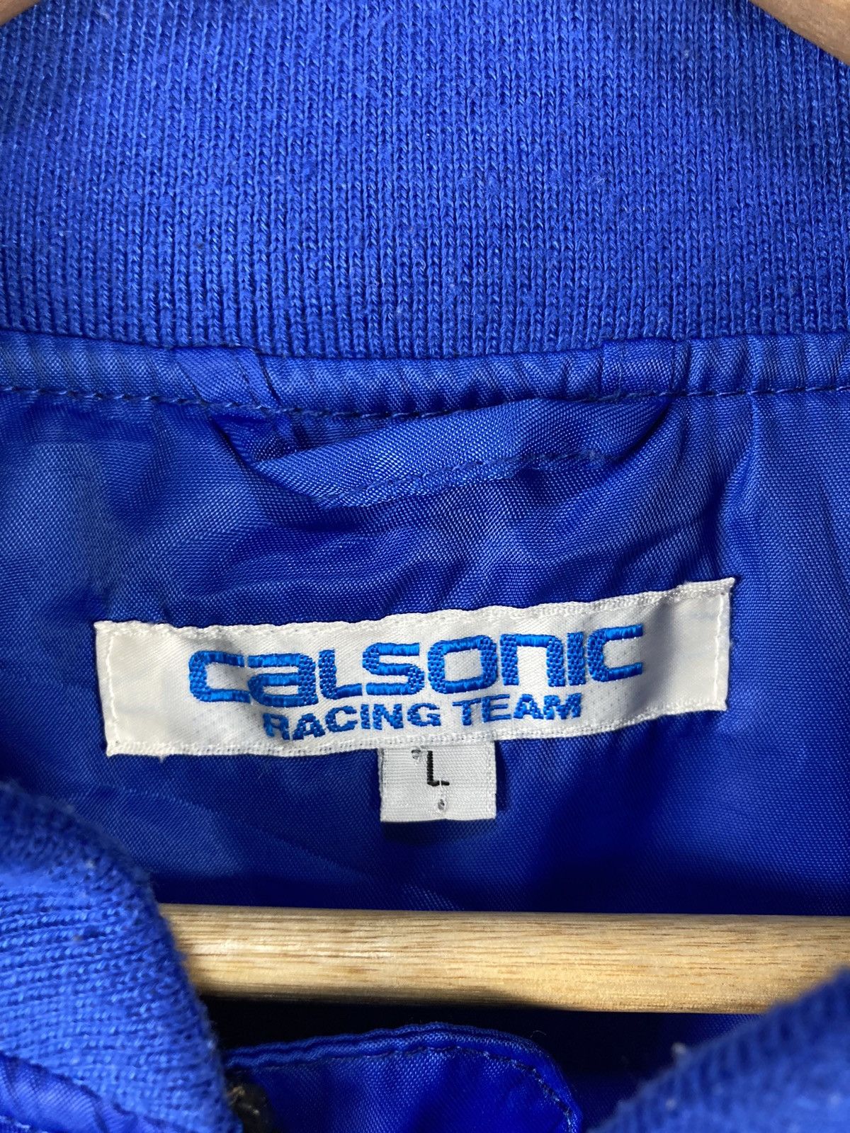 Vintage Vintage 90s Calsonic Racing Team Nissan Nismo Bomber Jacket Size US L / EU 52-54 / 3 - 5 Thumbnail