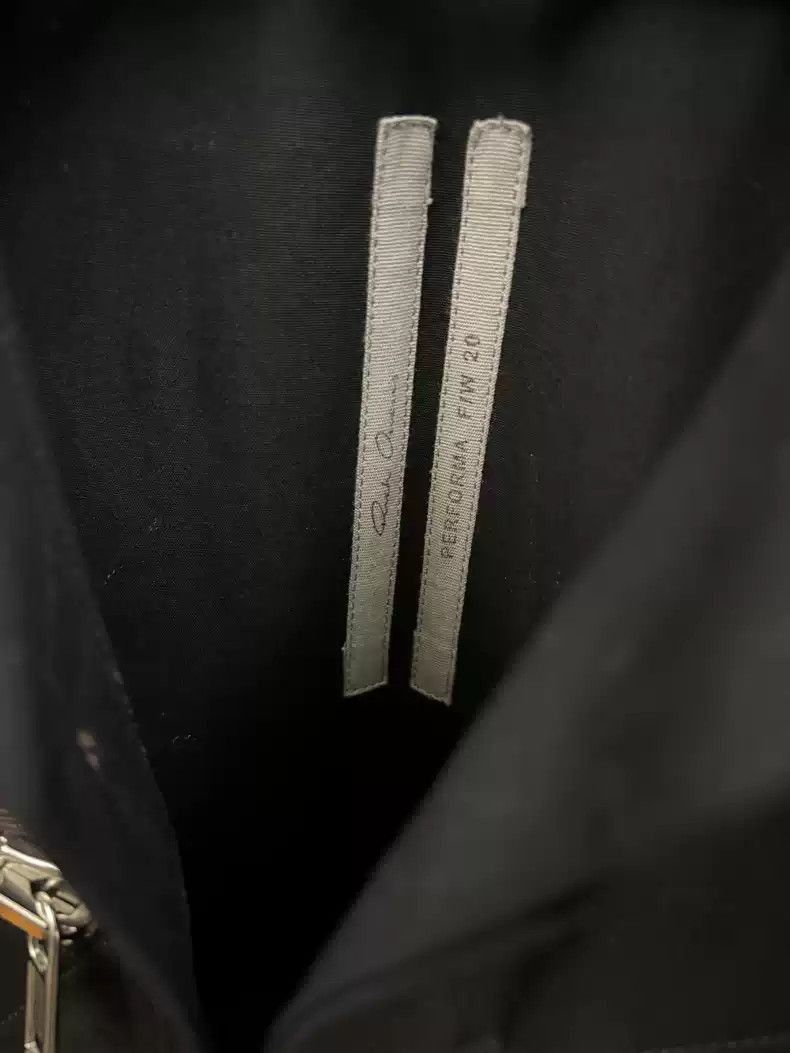 Rick Owens Rick Owens Main line TE double zipper pocket black shirt Size US M / EU 48-50 / 2 - 3 Thumbnail