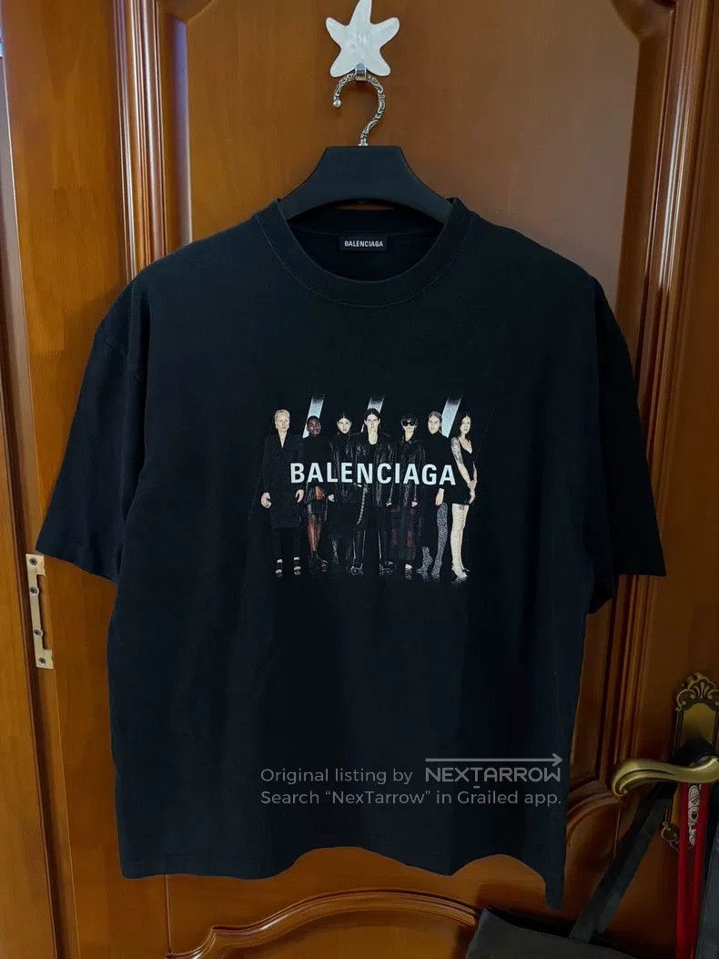 Balenciaga Balenciaga Portrait Short Sleeve Size US M / EU 48-50 / 2 - 1 Thumbnail