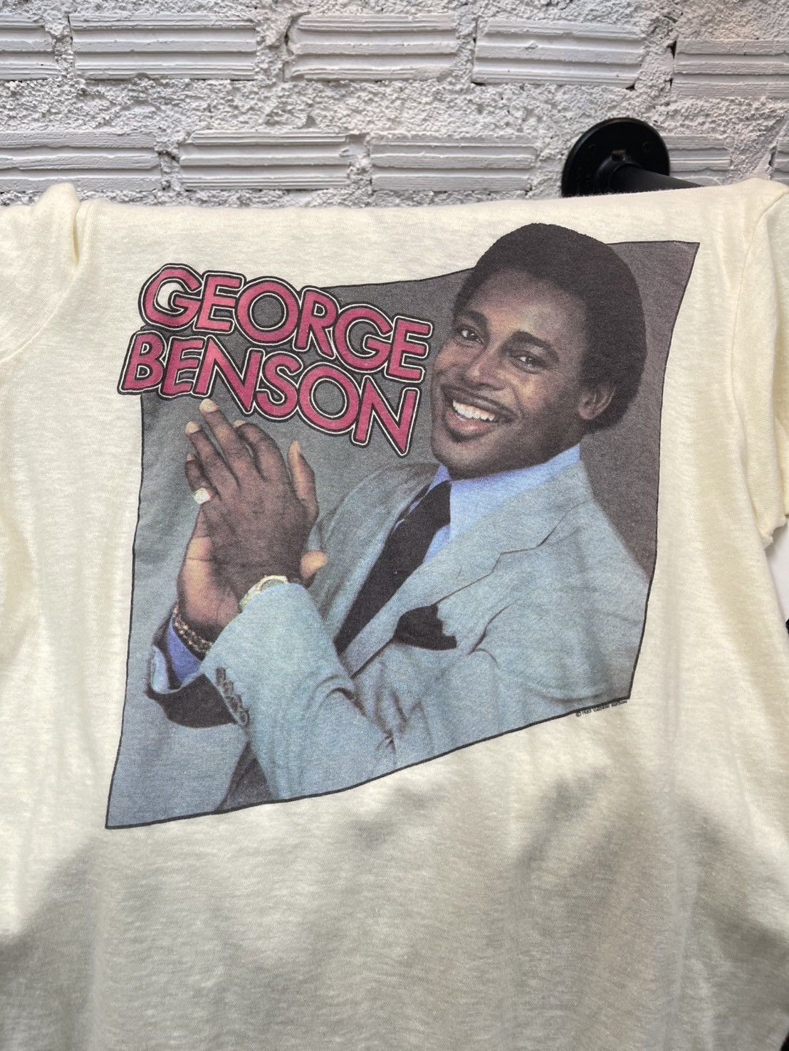Band Tees George Benson Vintage T Shirt 80’ Size US M / EU 48-50 / 2 - 2 Thumbnail