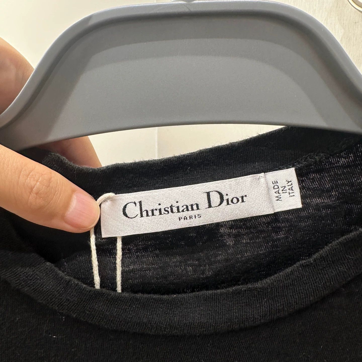 Christian Dior Monsieur Christian Dior apr265 digit letter print short sleeve tee S Size S / US 4 / IT 40 - 3 Thumbnail