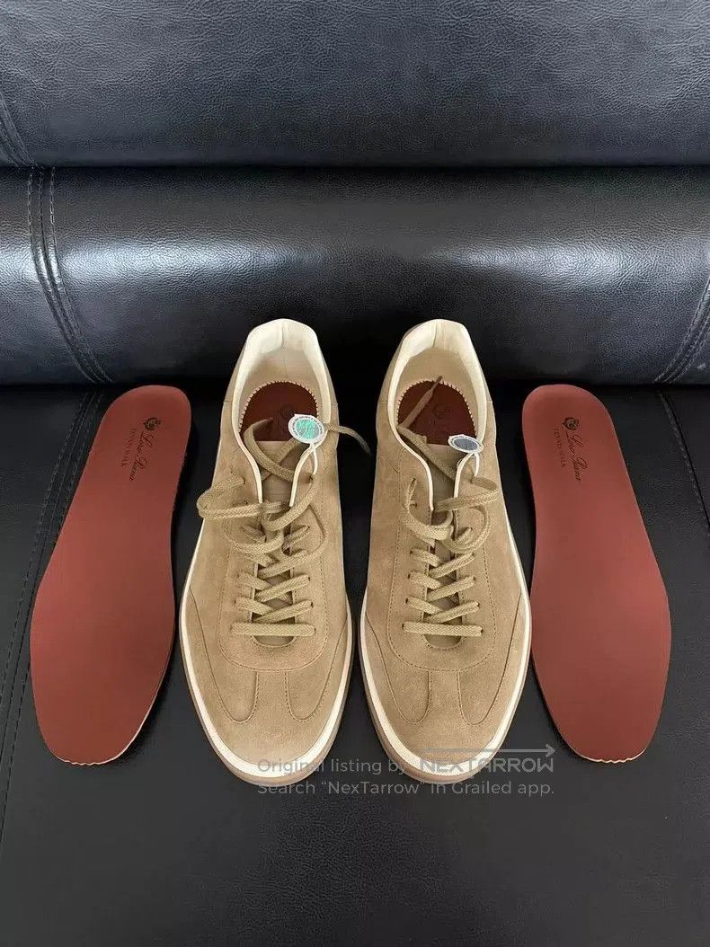 Loro Piana Loro Piana Tennis Walk Lowtop Sneakers. Size US 11.5 / EU 44-45 - 3 Thumbnail