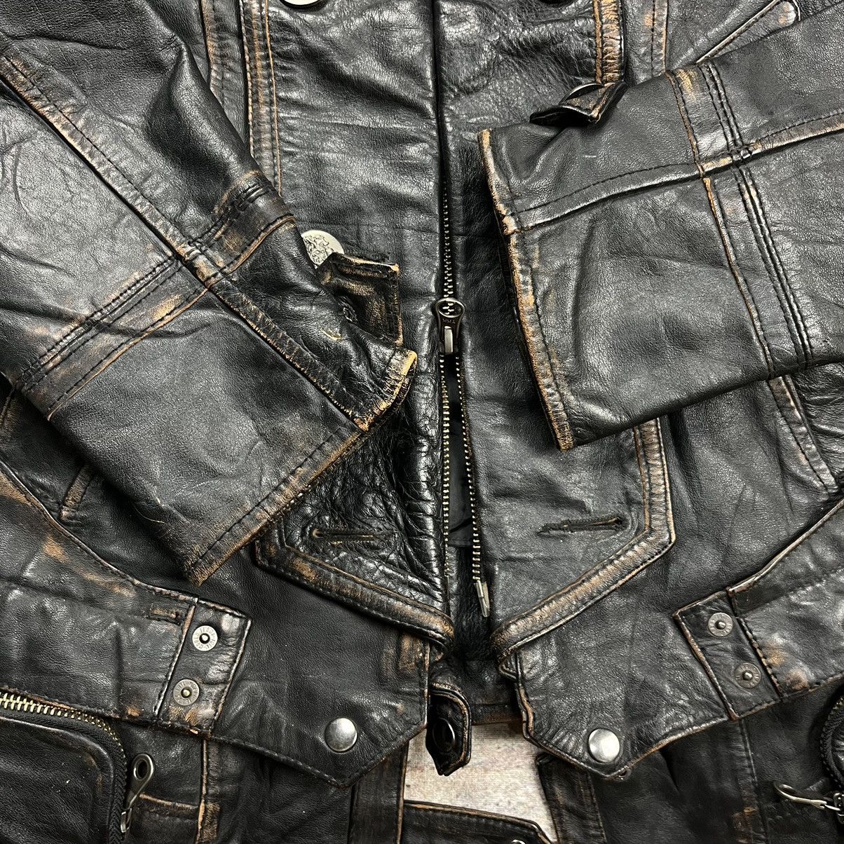 PPFM Very Rare PPFM Napoleon leather jacket vkei style Size US M / EU 48-50 / 2 - 19 Thumbnail