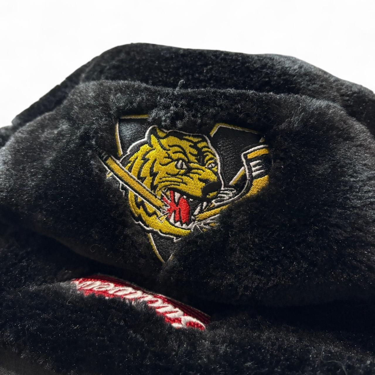 Budweiser Budweiser Black Faux Fur Ushanka Trapper Hat Size ONE SIZE - 2 Thumbnail