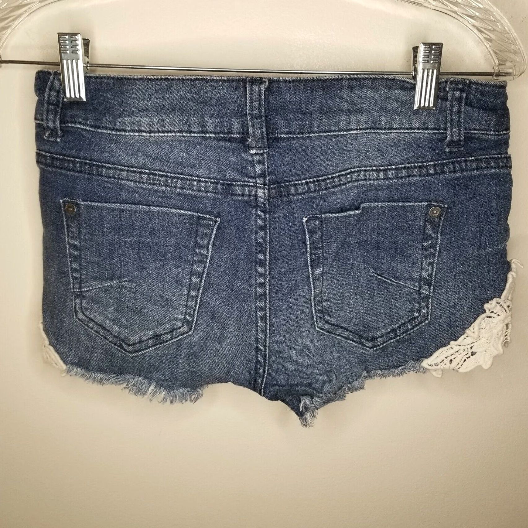 Vintage VINTAGE Special A Jeans Cut-Off Women Size M Blue Shorts/Jeans Women's M Cutoff Blue Denim Size 32" / US 10 / IT 46 - 4 Thumbnail