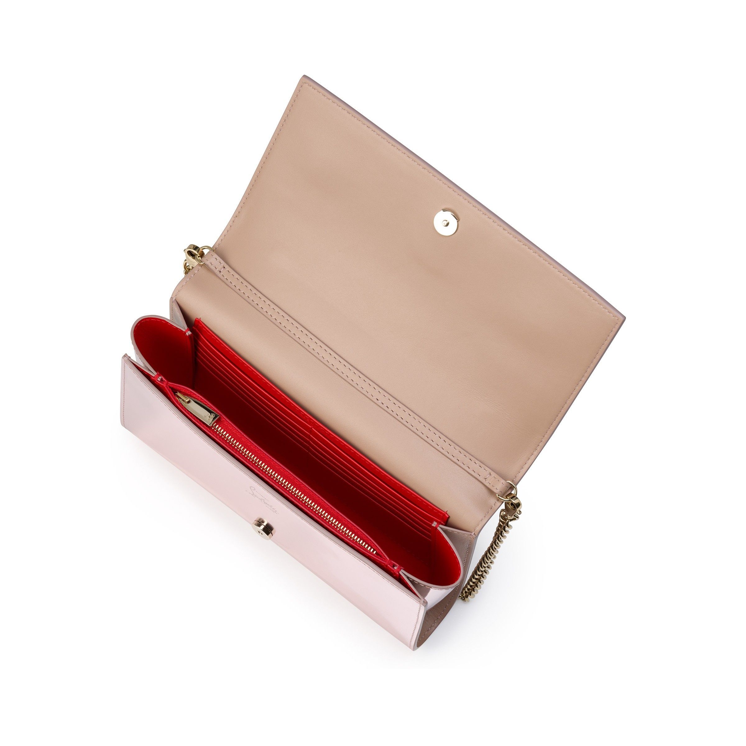 Christian Louboutin oc11z0126 Size: OS/Paloma Clutch in Vintage Rose/Silver Size ONE SIZE - 5 Thumbnail
