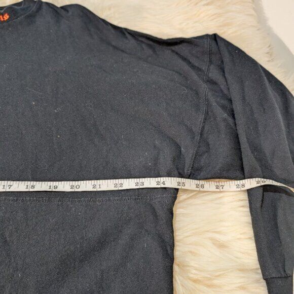 Palm Angels Palm Angels Black and Orange Long Sleeve T Shirt Size US L / EU 52-54 / 3 - 4 Thumbnail