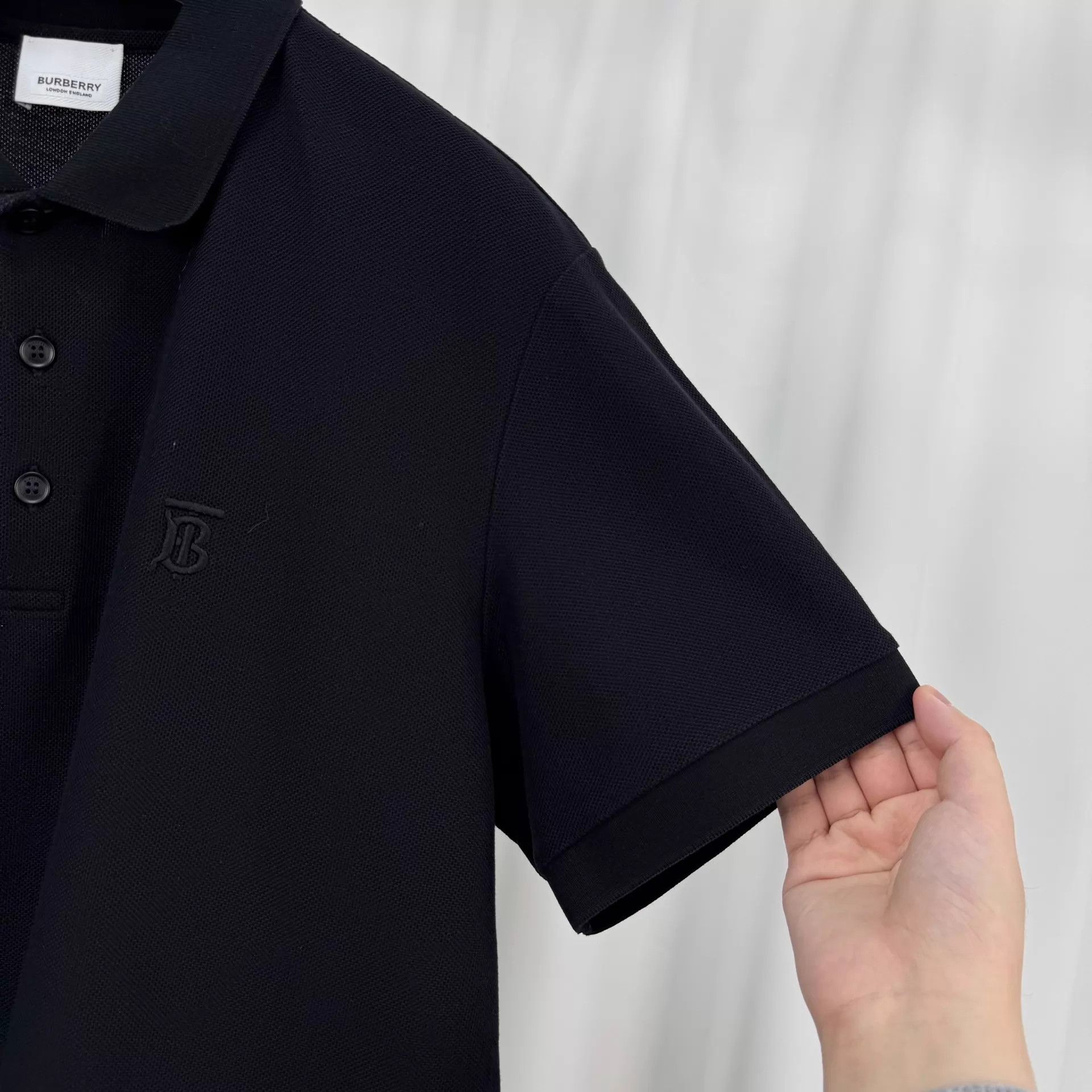 Burberry Burberry Embroidered P Check Polo L 99 New Size US L / EU 52-54 / 3 - 4 Thumbnail