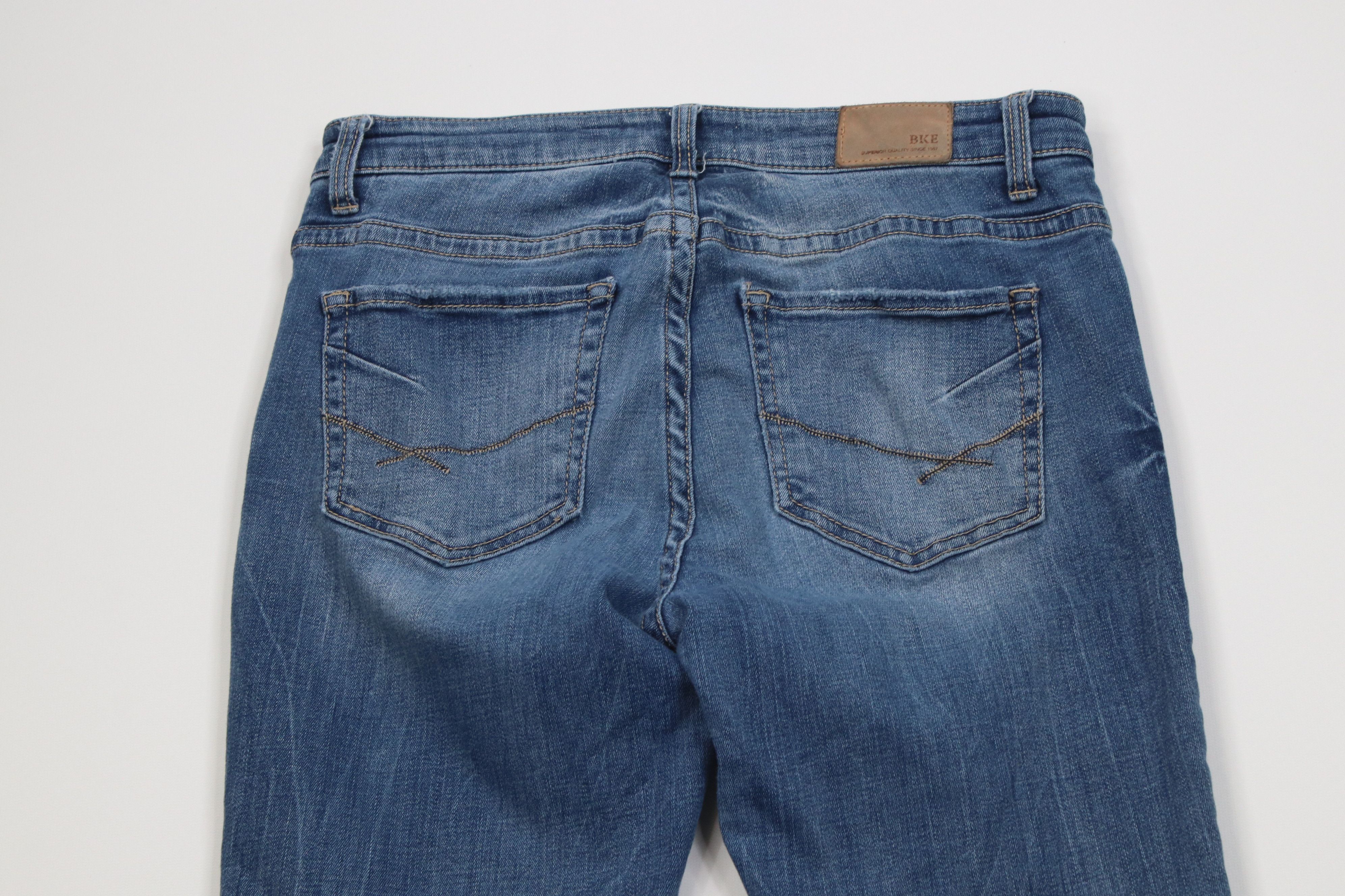Vintage Buckle BKE Payton Mid Rise Skinny Leg Denim Jeans Size 27" / US 4 / IT 40 - 13 Thumbnail