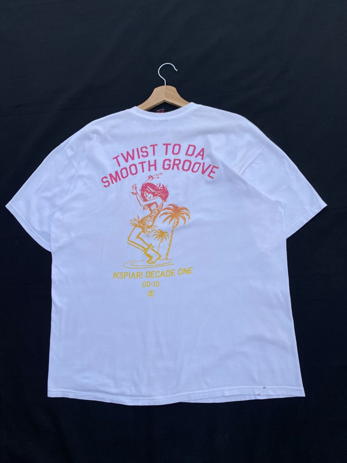 Stussy Stussy x Twist Girl "Twist to da smooth groove" Ikspiari Tee Size US L / EU 52-54 / 3 - 4 Thumbnail