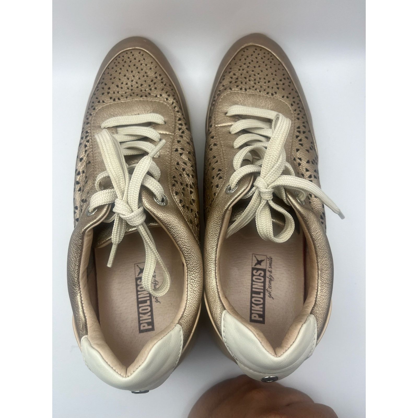Unknown London Pikolinos Women’s Sella Metallic Shoes Sneakers Size 11.5" Size US 11.5 / IT 41.5 - 7 Thumbnail