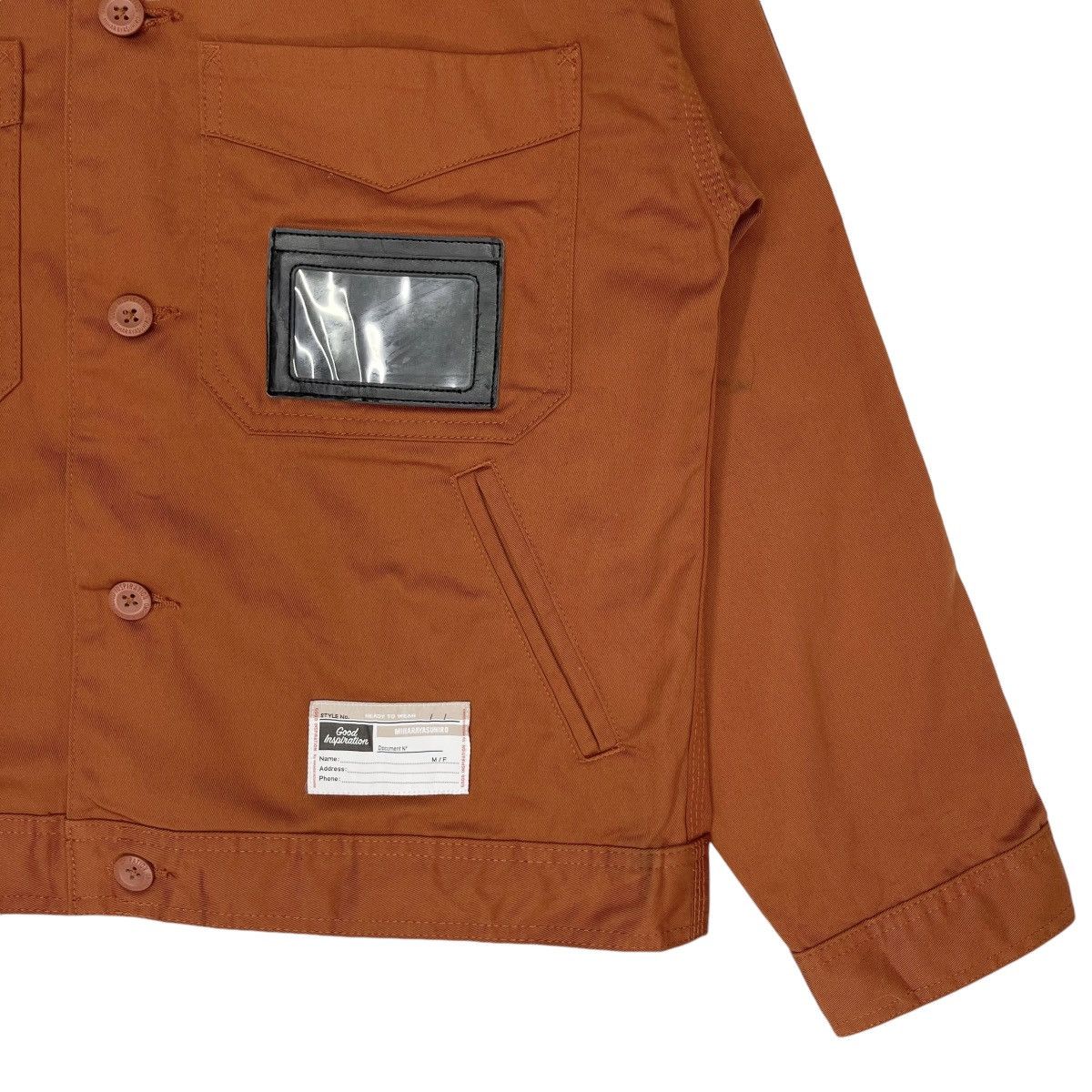 GU × Japanese Brand × Maison MIHARA YASUHIRO Miharayasuhiro X GU Chef Jacket MY Orange Size US S / EU 44-46 / 1 - 5 Thumbnail