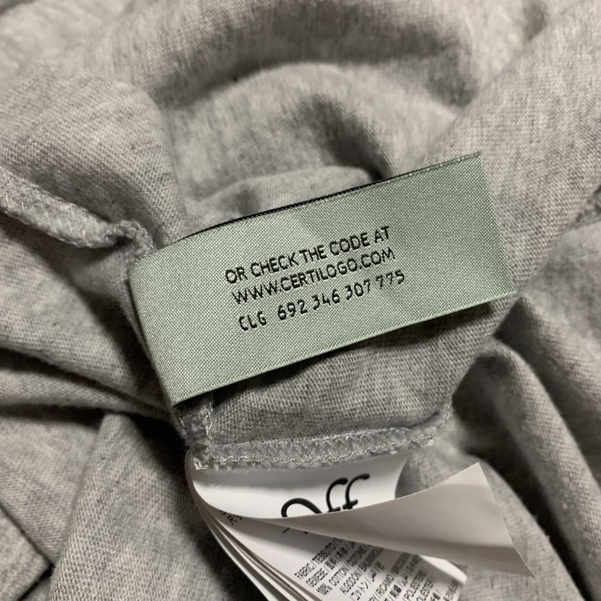 Off-White Off White Large Trellis Worker Grey Tee Virgil Abloh Size US M / EU 48-50 / 2 - 9 Thumbnail