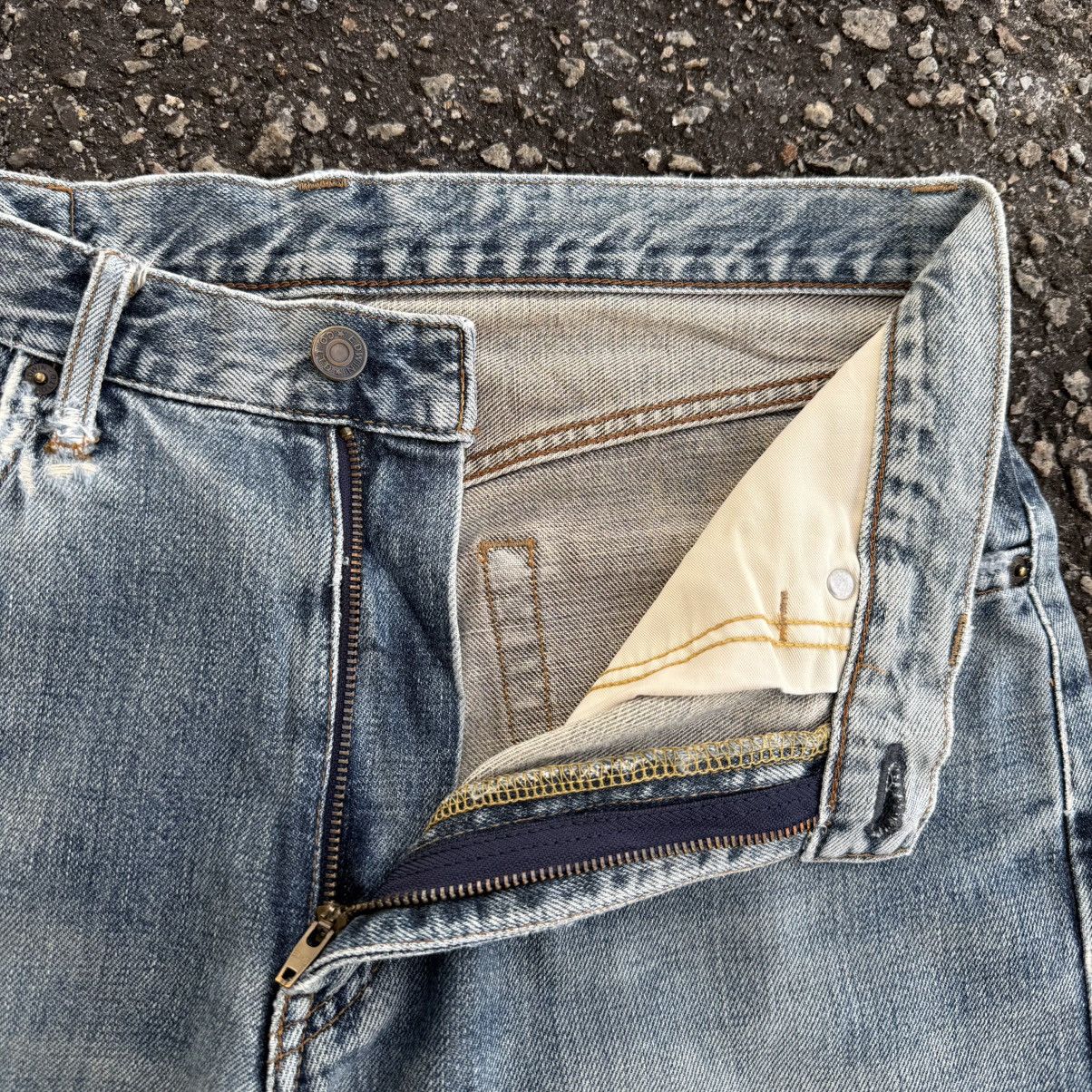 Edwin Vintage Edwin Faded Mud Washer Denim Jean Pants Size US 33 - 8 Thumbnail
