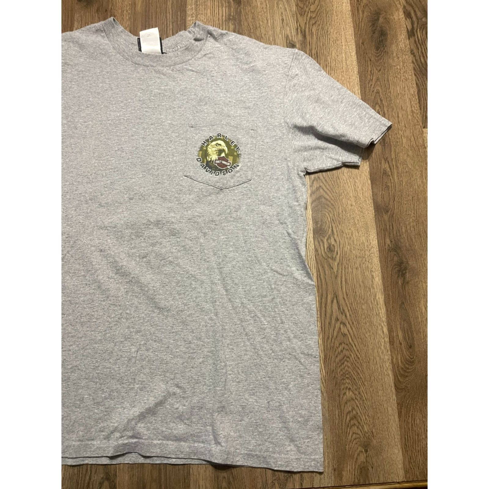 Harley Davidson Harley-Davidson Shirt Men’s Large Gray Pocket Graphic Print Washington DC Shirt (T-Shirt) Men’s Large Gray Pocket Graphic Print Washington DC Size L / US 10 / IT 46 - 4 Thumbnail