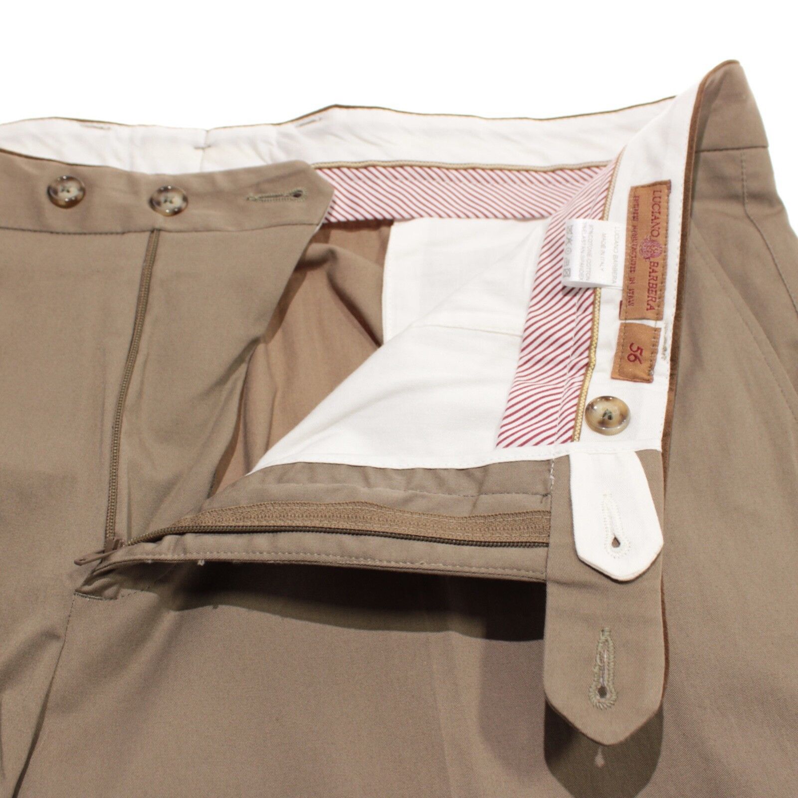 Luciano Barbera Luciano Barbera New with tags Chino Size 40 US In Beige Size US 40 / EU 56 - 3 Thumbnail