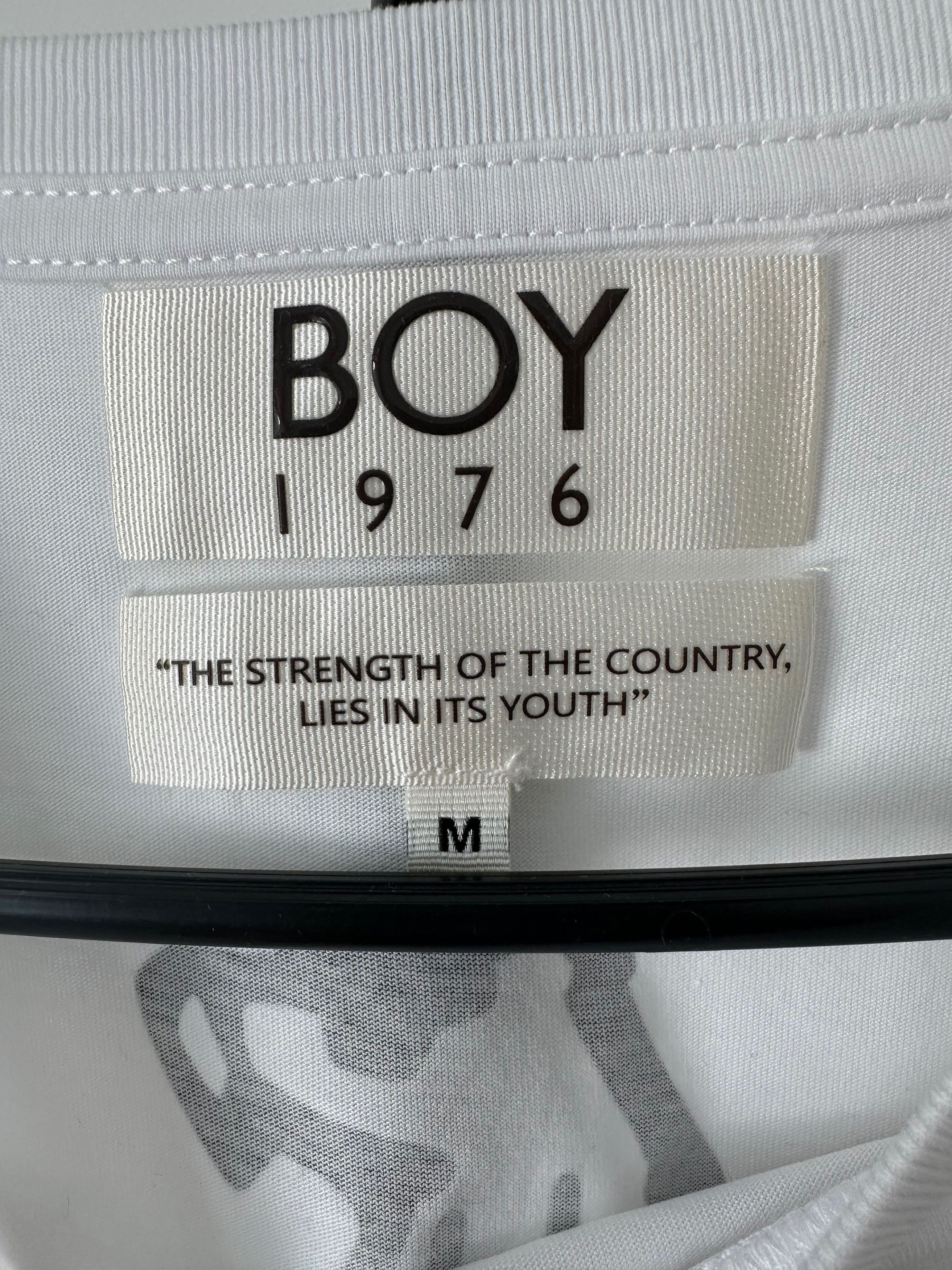 Boy London BOY London Eagle white t-shirt Big Logo Size US M / EU 48-50 / 2 - 7 Thumbnail