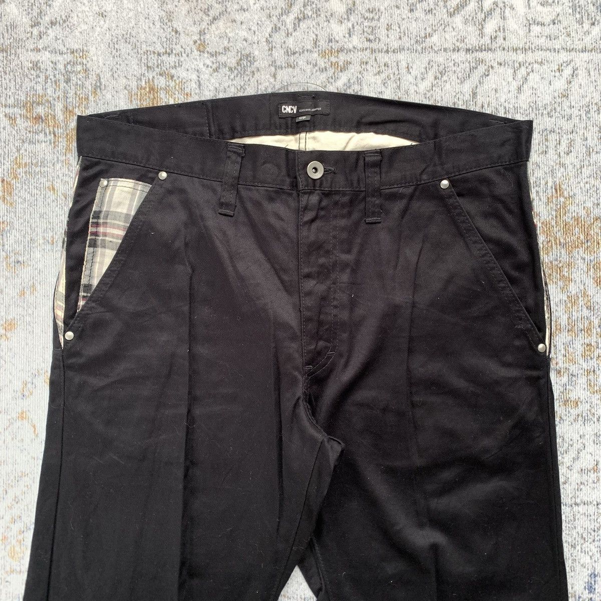 Japanese Brand × Vintage 2000s CNCV Concave Attempt Japanese Brand Double Layer Pants Size US 34 / EU 50 - 5 Thumbnail