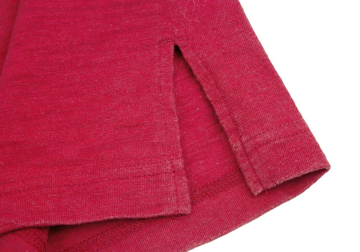 Issey Miyake Patch Sewn Ringer T-Shirt in Red Size US M / EU 48-50 / 2 - 7 Thumbnail