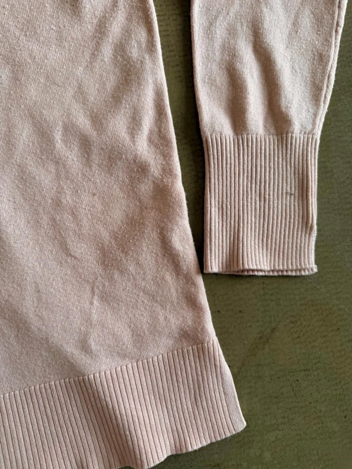 DKNY DKNY / Logo Turtleneck Sweater / Blush Pink Size S / US 4 / IT 40 - 10 Thumbnail