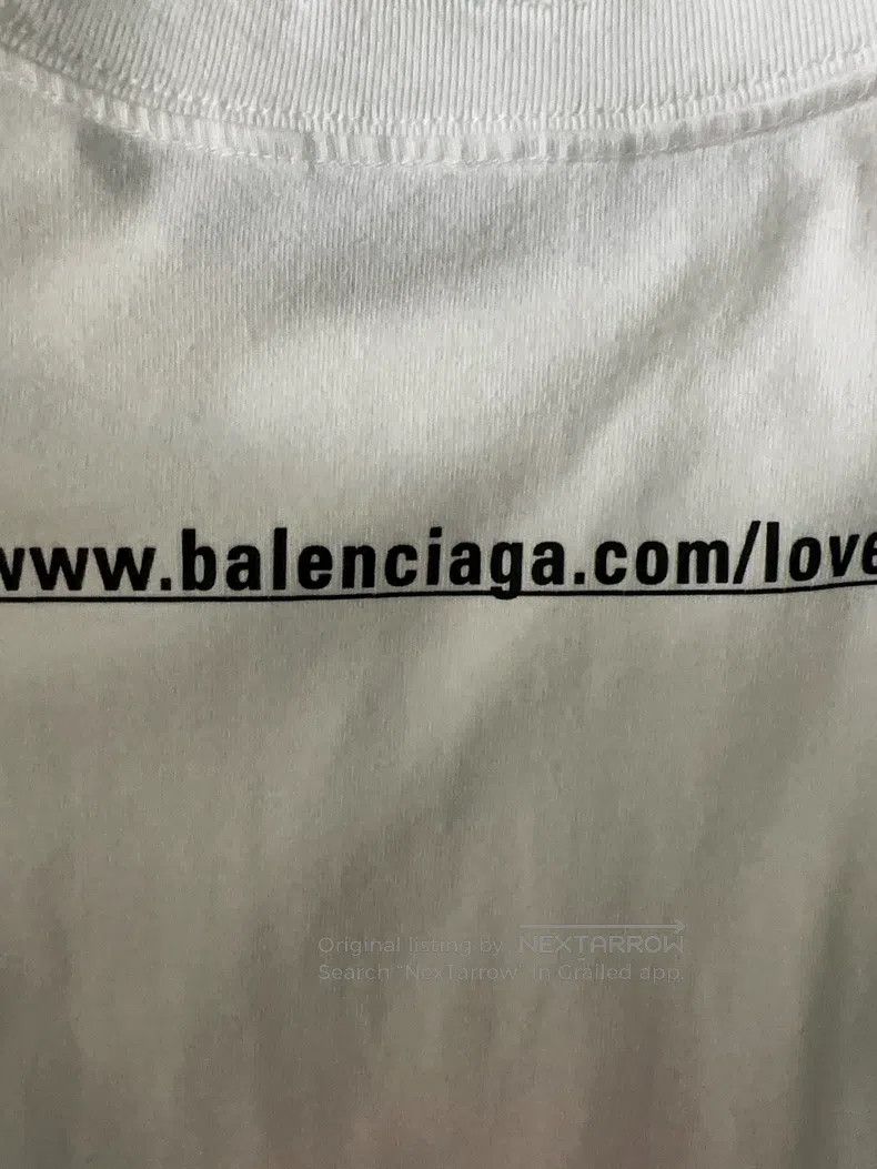 Balenciaga Balenciaga Letter Print Short Sleeve T-Shirt Size M / US 6-8 / IT 42-44 - 9 Thumbnail