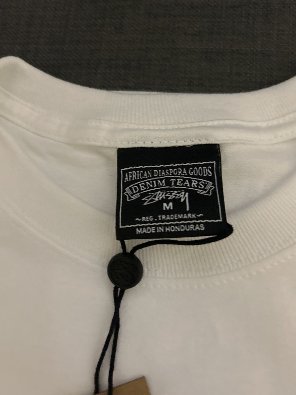 DENIM TEARS × Stussy Stussy & Denim Annie Lee tee Size US M / EU 48-50 / 2 - 2 Thumbnail