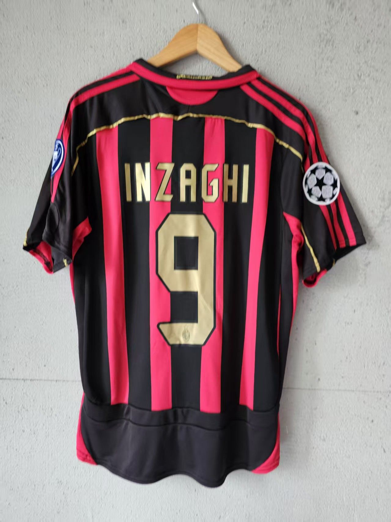 Other 2006 2007 AC Milan #9 Inzaghi Jersey Home Size US XL / EU 56 / 4 - 1 Thumbnail