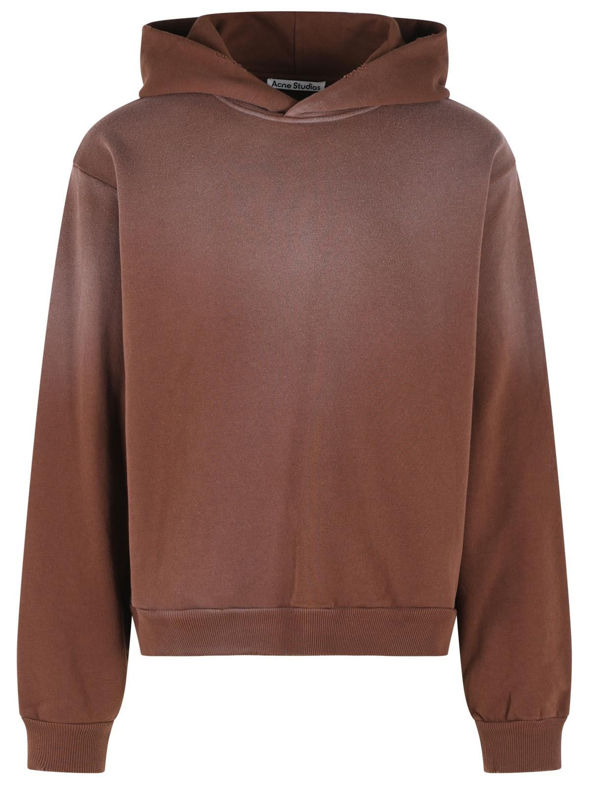Acne Studios ACNE STUDIOS Brown Cotton Blend Sweatshirt Size US L / EU 52-54 / 3 - 1 Thumbnail
