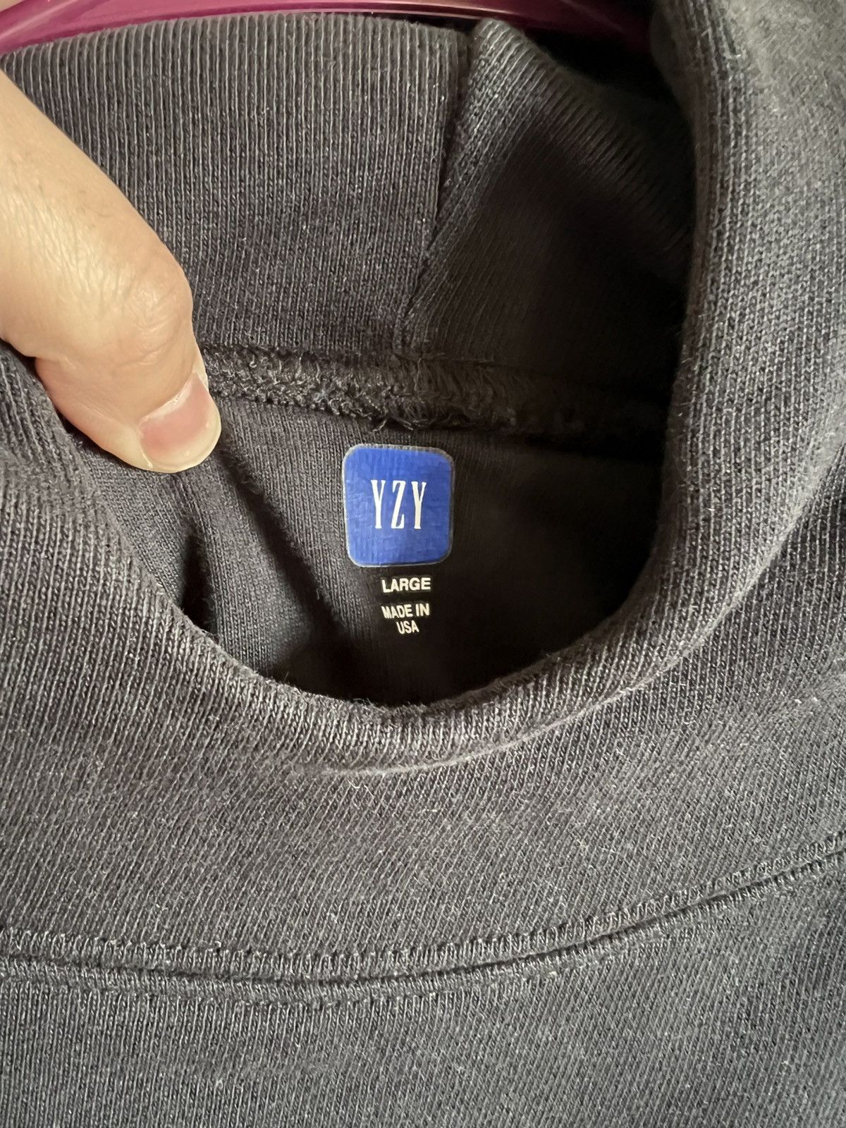 Balenciaga × Gap × Yeezy Imperfect Washed Black YZY Yeezy Gap Balenciaga Dove Hoodie Size US L / EU 52-54 / 3 - 18 Thumbnail