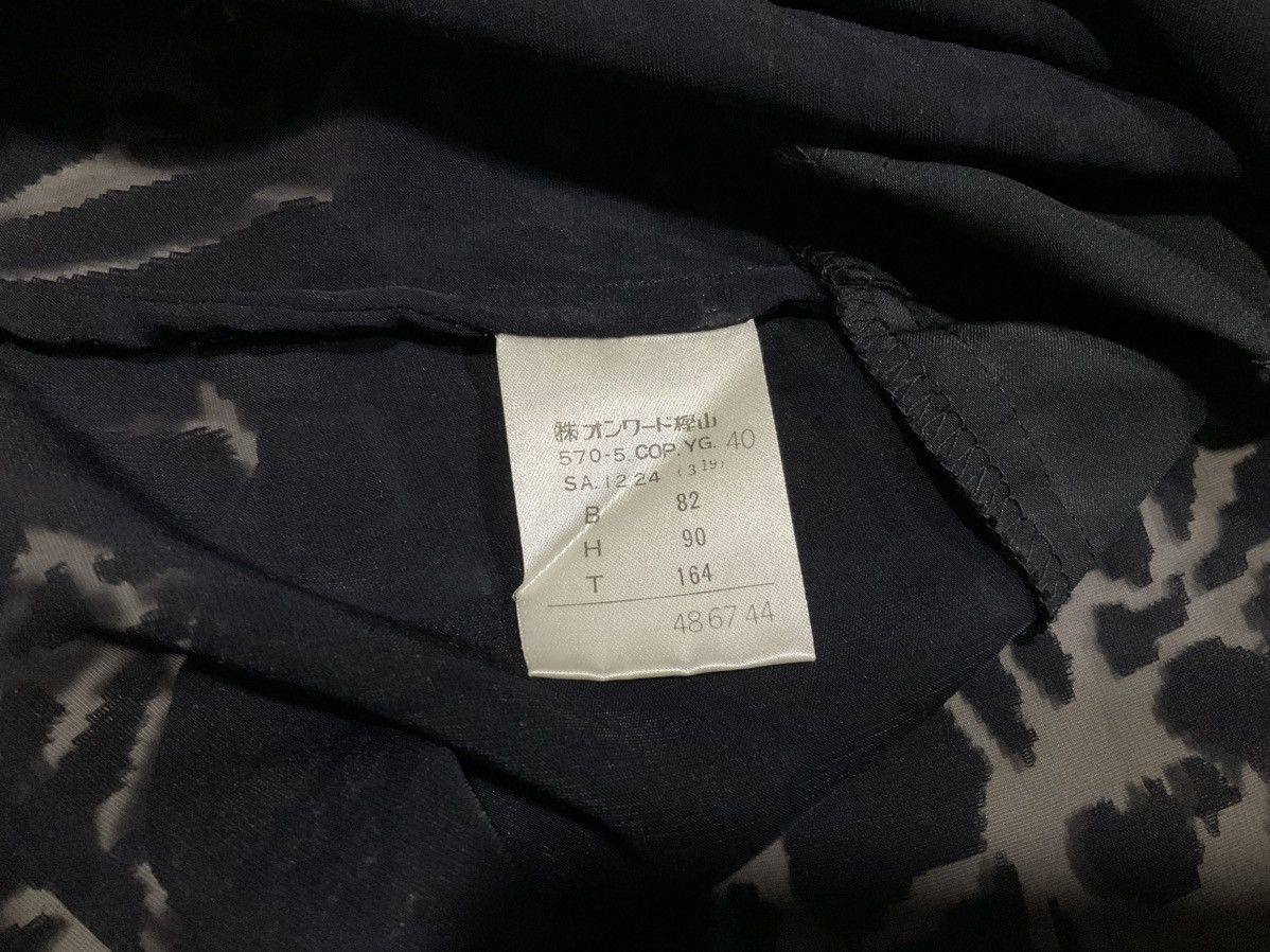 Gaultier Homme Objet × Jean Paul Gaultier 🔥Rare Vintage Jean Paul Gaultier Femme Dress Sheer Floral Size S / US 4 / IT 40 - 12 Thumbnail