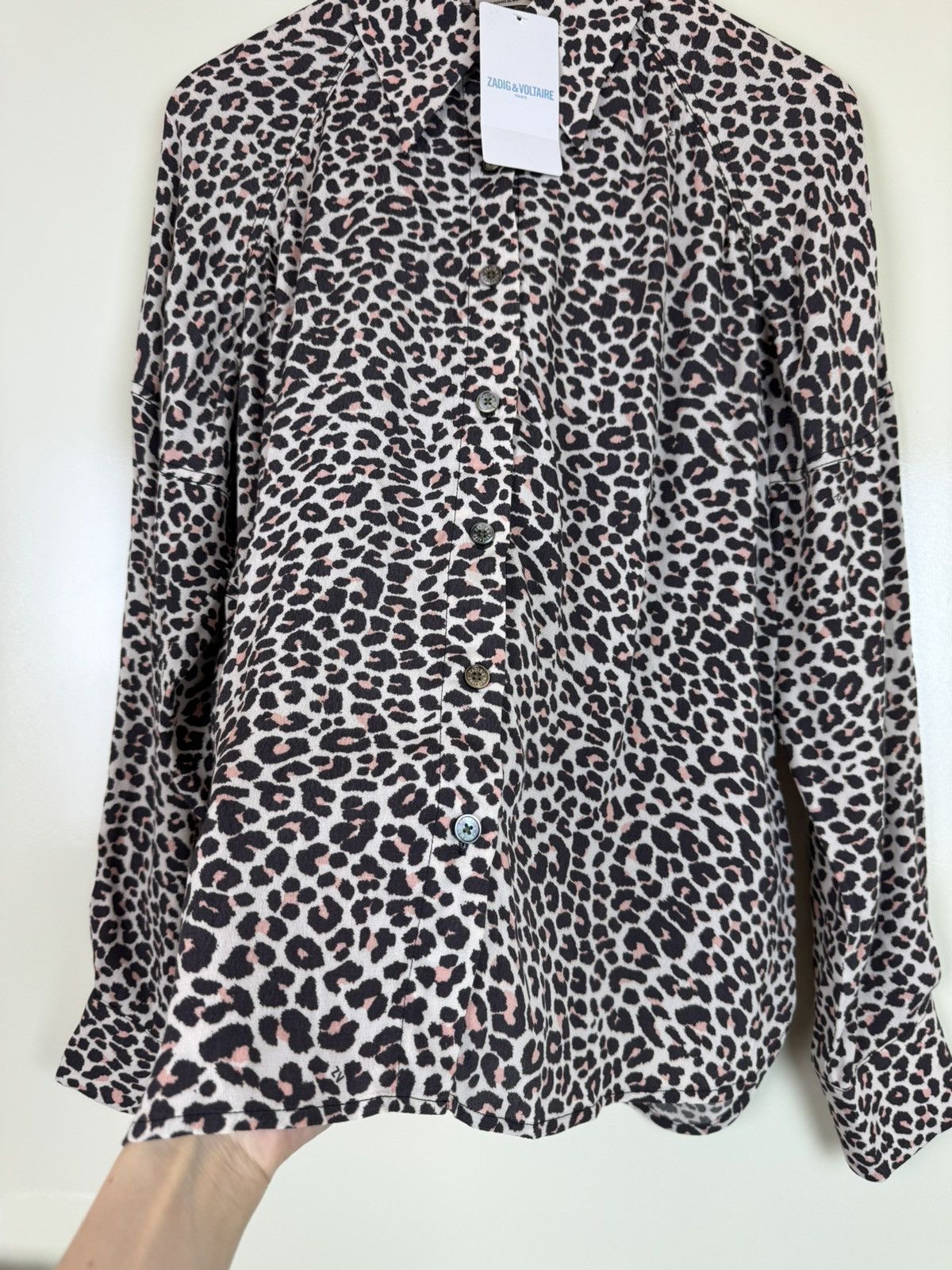 Western Rise × Zadig & Voltaire Zadig Voltaire rock western cowboy style shirt button blouse Size M / US 6-8 / IT 42-44 - 7 Thumbnail