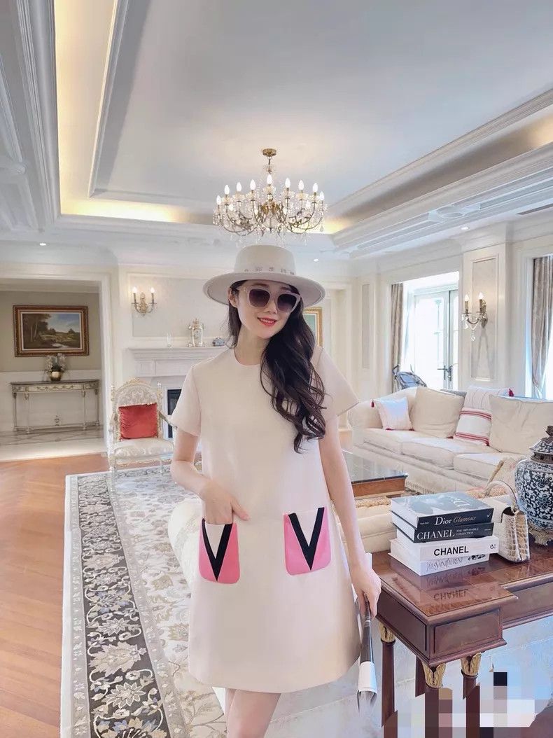 Valentino Valentino Off-white dress Size S / US 4 / IT 40 - 6 Thumbnail