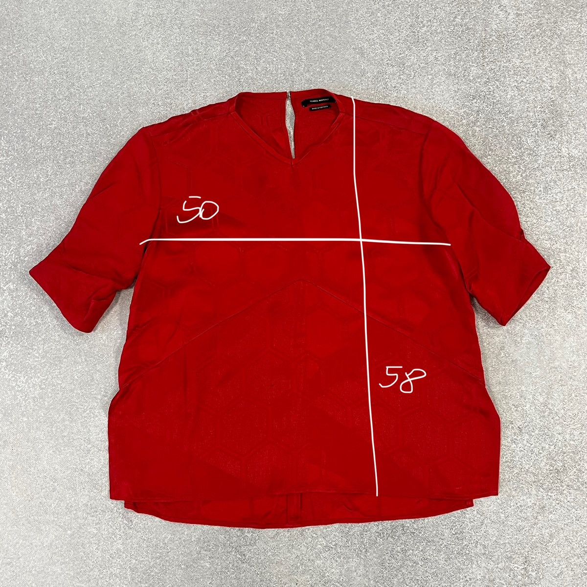 Isabel Marant Red Isabel Marant shirt blouse shirt Size S / US 4 / IT 40 - 2 Thumbnail