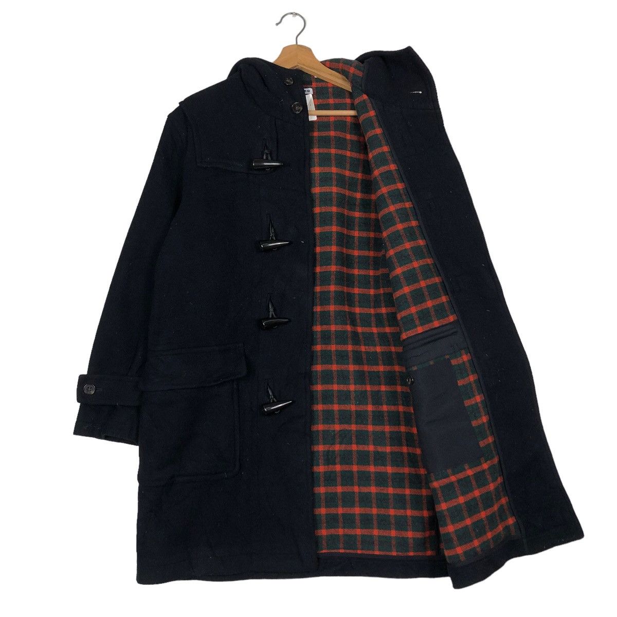 JW Anderson 🔥Vtg Wool Jacket Blanket Tartan Design Uniqlo J.W.Anderson Size US S / EU 44-46 / 1 - 12 Thumbnail