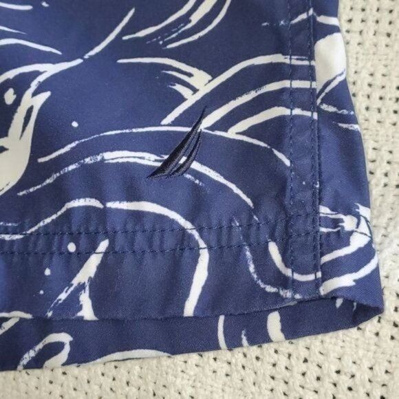 Nautica Nautica Graphic Embroidered Logo Swordfish Cinched Pocket Sz Size US 34 / EU 50 - 2 Thumbnail