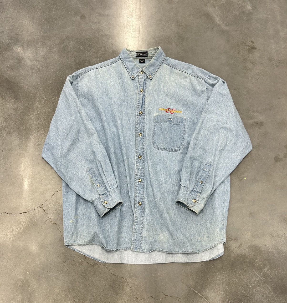 Other Y2K Denim casino button-up Size US XXL / EU 58 / 5 - 1 Thumbnail